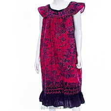 Hand Craft Cotton Batik Night Dress -005  By GLK DISTRIBUTORS  Online for specialGifts