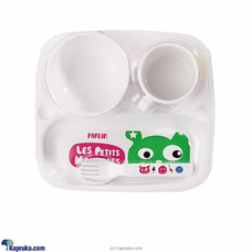 Farlin PE-PA Plate - Baby  Feeding Plate - Safe For Microwave And Dishwasher - Free BPA And PVC Buy Farlin Online for specialGifts