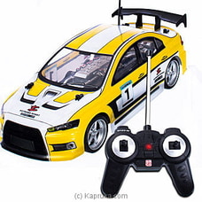 RC Speed Demonz with Turbo 1-14 Remote Control Racing Cars  Yellow - White Buy Childrens Toys Online for specialGifts