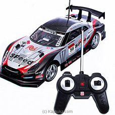 Speed Demonz With Turbo 1-14 Remote Control Racing Cars White And Red - White at Kapruka Online