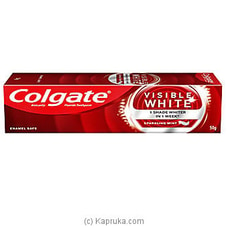 COLGATE VISIBLE WHITE Toothpaste  50G Buy Online Grocery Online for specialGifts