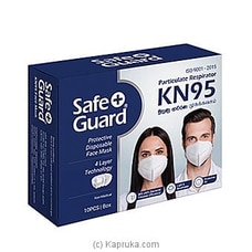 SAFE GUARD KN95 4 LAYER FACE MASKS 10`S at Kapruka Online