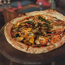 Rustic Vegetarian Pizza Buy Starbeans Ceylon Restaurants Online for specialGifts