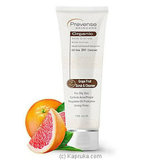 Prevense Grapefruit Scrub And Cleanser For Oily Skin - 120ml at Kapruka Online