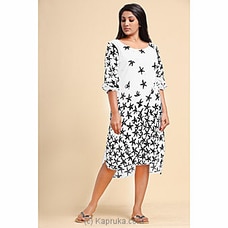 Rayon Batik Puff Sleeve Dress White Buy Innovation Revamped Online for specialGifts