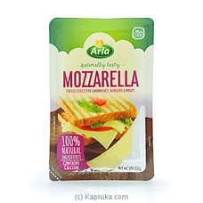 ARLA MOZZARELLA DAN.CHEESE SLICES(150G) Buy Essential grocery Online for specialGifts