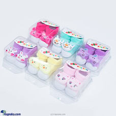 Baby Socks  - New Born Socks - Cute Animal Socks - Unisex Socks Pack Of 06 Buy Mothers` Comfort Zone Online for specialGifts