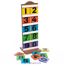 Wooden Number Board Stand Number Learning Puzzles Board Toy, Educational Matching Game TN030     Buy Sarvodaya Online for specialGifts