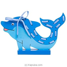 Fun Lacing Dolphin Fun Learning Game For Kids, Educational ToyTF060 Buy Sarvodaya Online for specialGifts