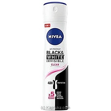 Nivea Deospray Woman - Invisible Black and White Clear - 150 ml Buy Nivea Online for specialGifts