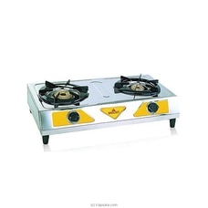 Bright Two Burner Aluminium Gas Cooker  By NA  Online for specialGifts