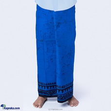 Batik Sarong-Royal Blue Buy Clothing and Fashion Online for specialGifts