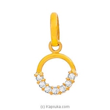 Vogue 22K Gold Pendant with 07 (C/Z) Rounds Buy Vogue Online for specialGifts