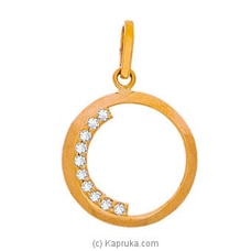Vogue 22K Gold Pendant set with 10 (C/Z) Rounds Buy Vogue Online for specialGifts