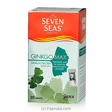 Seven Seas Ginkgo Max Caps 30s - Vitamins at Kapruka Online