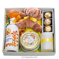 Orchid Touch - Gift Pack For Women,conditioning Shampoo, Body Butter-teddy, Candle, Chocolate Gift Set For Her at Kapruka Online