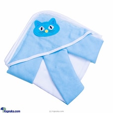 Kitty Theme Towel And Nappies - New Born 4pcs Washable Nappy - Baby Hooded Bath Towel at Kapruka Online