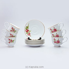Dankotuwa New Romantic 12 Pieces Tea Set By Dankotuwa at Kapruka Online for specialGifts