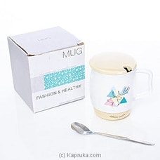 Nordic Deer Coffee Mug With Spoon  Online for specialGifts