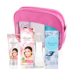 Secrets Fair Beauty Cream And Jasmine Cologne With Pouch at Kapruka Online