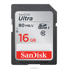 Sandisk SDHC memory card (16GB - 80 speed)  By Sandisk  Online for specialGifts