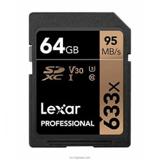 Lexar SDHC memory card (64GB-95speed)  By Lexar  Online for specialGifts