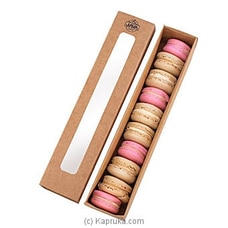 Java 10 Piece Macaroons made with almond meal sandwiched with butter cream - Birthday Anniversary Macaroon Box For Her Buy Java Online for specialGifts