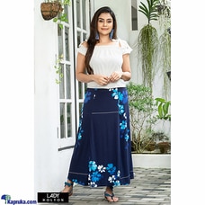 Blue skirt maxi-BSK01 at Kapruka Online