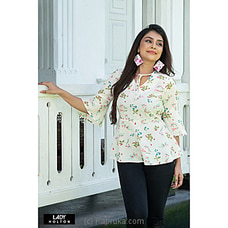 Bell sleeves top white AB09WM0001 Buy Lady Holton Online for specialGifts