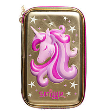 Smiggle Gold Unicorn Hardtop Pencil Case - For Students Teenagers By Smiggle at Kapruka Online for specialGifts