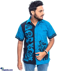 Light Blue Hand Crafted Batik Shirt Buy Islandlux Online for specialGifts