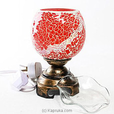 Electric Oil Burner-Red & White, Fragrance Oil Warmer Home, Party Décor Buy Household Gift Items Online for specialGifts