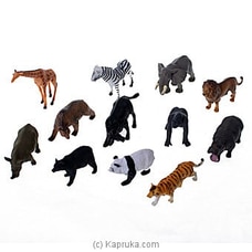 Wild Animals Expedition Explore & Research 12pcs Figures, Safari Zoo Animals Buy Brightmind Online for specialGifts