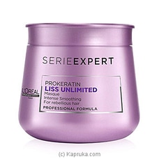 L`Oreal Paris Women`s Serie Expert Prokeratin Liss, Unlimited Masque 250 ml By Loreal  at Kapruka Online for specialGifts