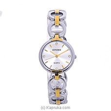 Citizen Classic Quartz Stainless Steel, Two-Tone Ladies Watch Buy Citizen Online for specialGifts