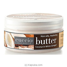 CUCCIO Butter Blend Coconut And White Ginger 226g at Kapruka Online