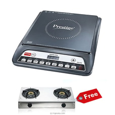 Prestige Induction Cooktop with Free Two Burner Gas Cooker Buy Best Sellers Online for specialGifts