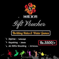 Hexa Adventure Thrilling Rides & Water Games Buy Gift Vouchers Online for specialGifts
