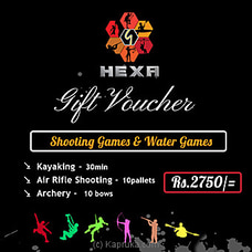 Hexa Adventure Shooting Games And Water Games Buy Gift Vouchers Online for specialGifts