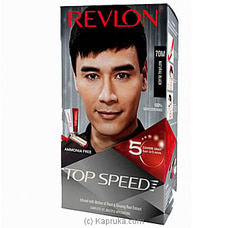 Revlon Top Speed Hair Color 70 Men Natural Black Buy Revlon Online for specialGifts