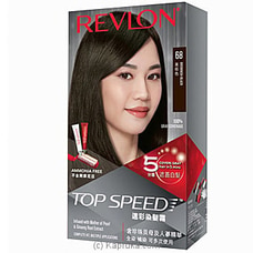 Revlon Top Speed Hair Color 68 Brownish Black Buy Revlon Online for specialGifts