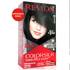 Revlon Color Silk Hair Color With Keratine 1wn Soft Black  By Revlon  Online for specialGifts