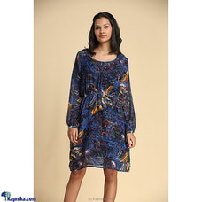 Cotton Printed Raglan Sleeve Short Dress  By Innovation Revamped  Online for specialGifts