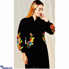 LBD with Embroidery Sleeve Dress Buy Shaaz Online for specialGifts