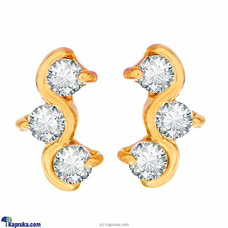 Arthur 22 Kt Gold Earring With Zercones Buy Arthur Online for specialGifts