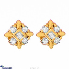 Arthur22 Kt Gold Earring With Zercones Buy Arthur Online for specialGifts