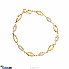 Arthur 22 Kt Gold Bracelet With Zercones Buy Arthur Online for specialGifts
