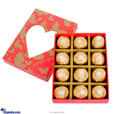 Just For You Butterfly 12 Pieces Ferrero Rocher Chocolate Box - Red VALENTINE at Kapruka Online