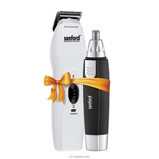 SANFORD RECHARGEABLE CORDLESS HAIR CLIPPER AND NOSE TRIMMER (SF-9700HNC)  By SANFORD|Browns  Online for specialGifts