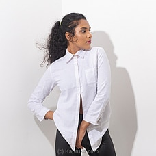 Hannah shirt in white  By Zie  Online for specialGifts